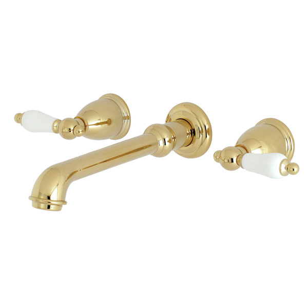 English Country KS7122PL Two-Handle Wall Mount Bathroom Faucet KS7122PL